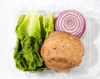 Freshdirect Portobello Burger Builder